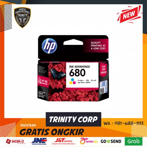 Jual TINTA PRINTER HP 680 INK CARTRIDGE ORIGINAL 100% COLOR 2135 3637 -  Kota Semarang - Trinity Group | Tokopedia