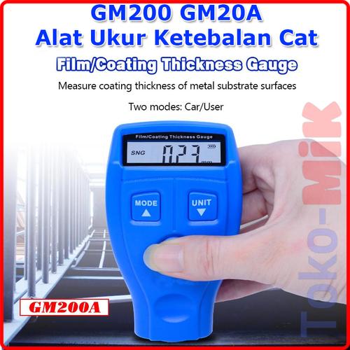 Jual Digital Coating Paint Thickness Meter Ukur Ketebalan Cat GM200 ...