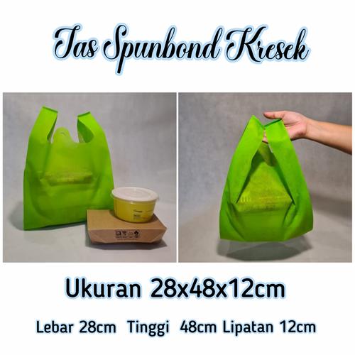Gambar Tas Spunbond Kresek uk: 28 X 48 - Pink dari Abadi Makmur Tenabang Jakarta Barat Tokopedia