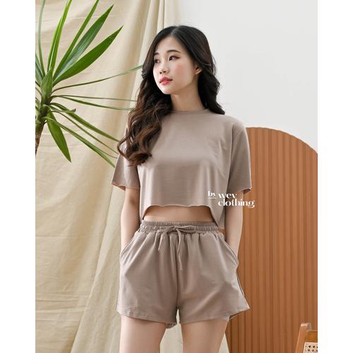 Jual NAM SET - LOUNGEWEAR / BASIC CROP 