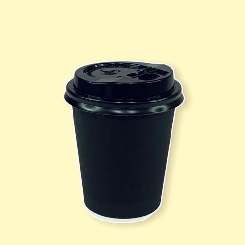 Jual Paper hot cup Black 8 Oz 240ml + LID/TUTUP - Jakarta Barat ...