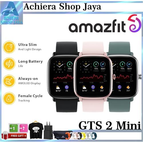 Promo Amazfit GTS 2 Mini Smartwatch Ultra Slim Oxygen Garansi Resmi -  Black, Free AG - Jakarta Utara - Achiera-Shop-Jaya | Tokopedia