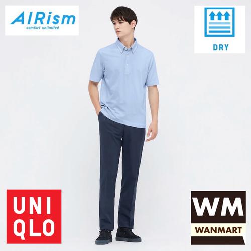 Jual UNIQLO AIRism Men Kaos Pria Polo 