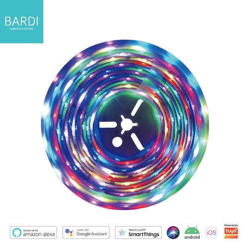Promo BARDI LED Flowing Strip 5M with Adaptor Bardi Jakarta