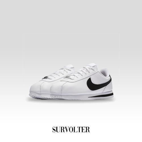 Jual NIKE CORTEZ BASIC LEATHER WHITE 