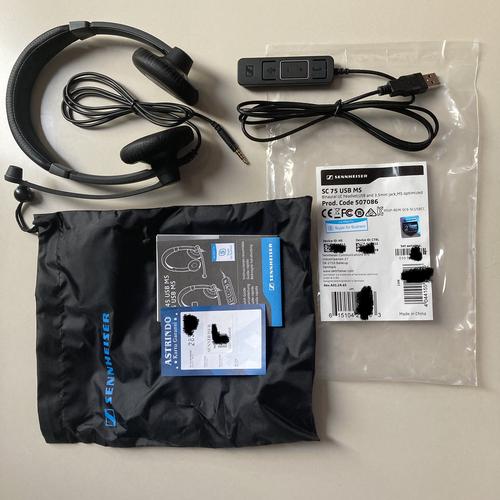 Jual Sennheiser headset headphone mic 