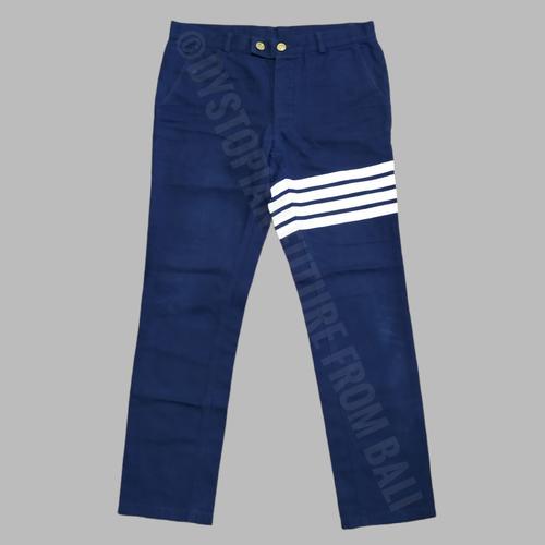 Jual Thom Browne 4 Bar Canvas Trousers 