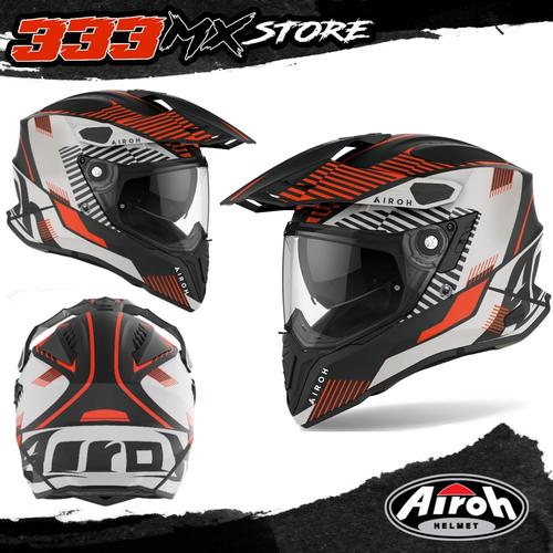 Jual AIROH COMMANDER BOOST ORANGE MATT HELM TOURING AIROH COMMANDER BOOST -  M - Kab. Bandung - 333MXSTORE | Tokopedia