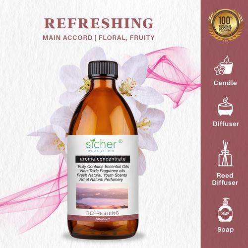 Gambar Aroma Terapi|Pengharum Ruangan|Fragrance Oil|Refreshing - 500ml dari Sicher Ecosystem Jakarta Utara Tokopedia