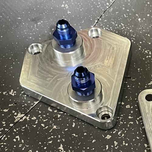Jual JR Project Billet CNC Aluminum CVT Cooler Adapter ATF Adaptor HRV ...