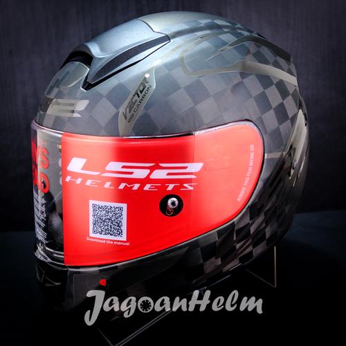 Jual LS2 HELM FF397 VECTOR C SOLID | MATT CARBON | DDRING Free PINLOCK - L  - Kota Bekasi - Jagoan Helm | Tokopedia