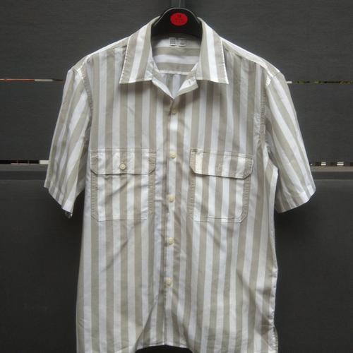 Vintage Stripe Shirt Uniqlo size L 75 X 