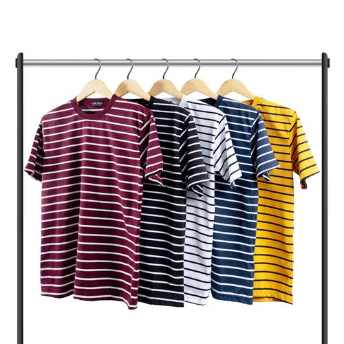 Jual T-SHIRT SALUR PRIA HORIZONTAL 