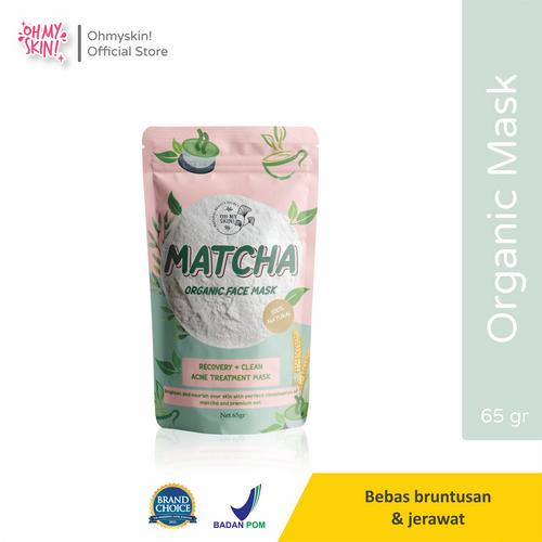 Gambar Masker Organik FULLSIZE 65gr Ohmyskin! Matcha Milk Choco Coffee - FS Matcha dari Ohmyskin Official Kab. Pati Tokopedia
