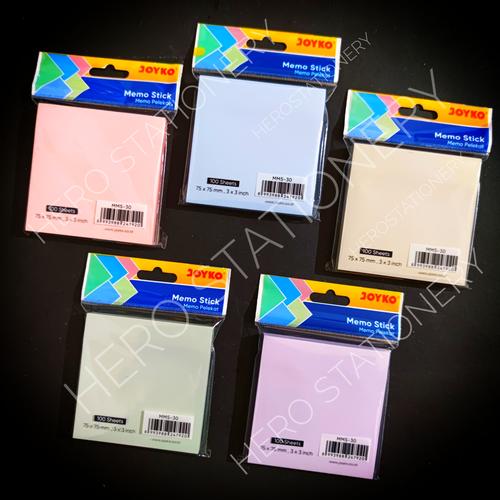 Jual Joyko sticky note memo stick kertas morandi pastel color MMS-30 ...