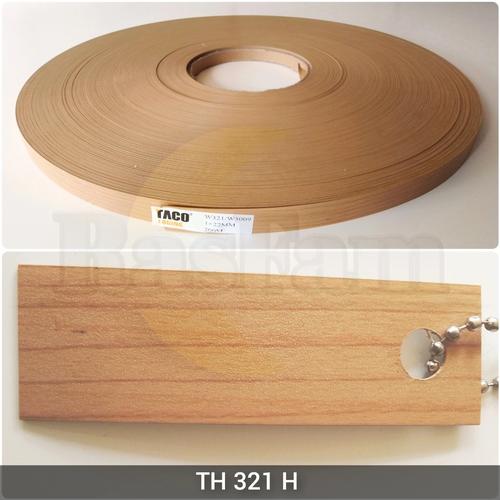 Jual TACO Edging PVC TH 321 H Ukuran 1 x 22 mm Edging HPL Wood Grain
