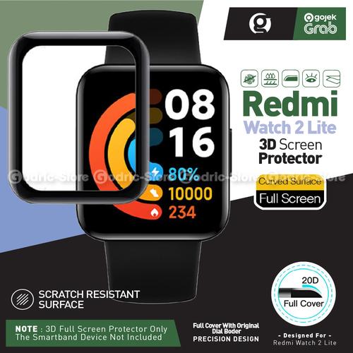 Gambar Curved Anti Gores 3D Full Cover u/ Redmi Watch 2 Lite Screen Protector dari G-Rex Jakarta Barat Tokopedia