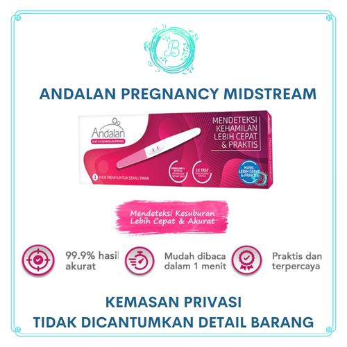 Jual Andalan Pregnancy Test Midstream Alat Uji Tes Kehamilan - Kota ...
