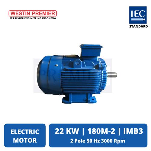 Jual WESTIN PREMIER Electric Motor 30 Hp/22 kw 2 Pole IMB3 3 phase
