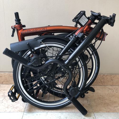 BROMPTON M6L ハウスレッドブラック ブロンプトン2021モデル｜wharton