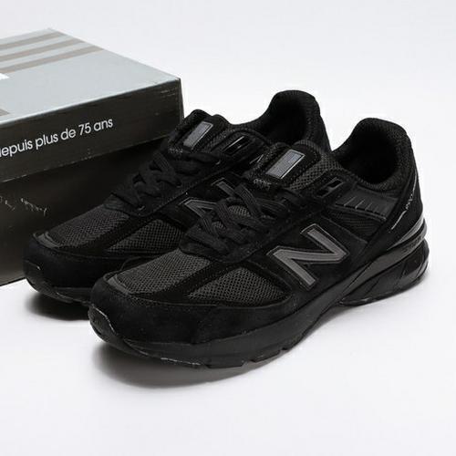 Jual new balance 990 v5 black - 44 