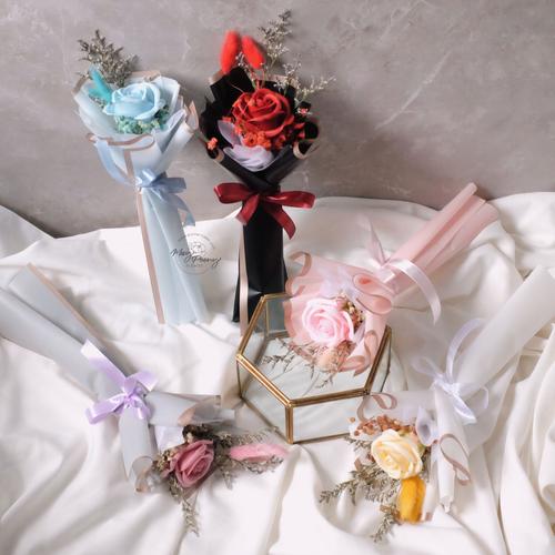 Gambar SINGLE SOAP FLOWER BOUQUET - BUKET BUNGA SABUN 1 TANGKAI VALENTINE dari May Peony Florist Jakarta Barat Tokopedia