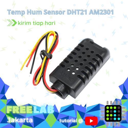 Jual DHT21 AM2301 Temperature Humidity Sensor Suhu Kelembapan High ...
