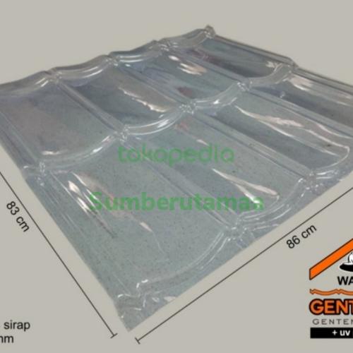 Gambar genteng metal transparan 2x4 dari Sumberutamaa Jakarta Barat Tokopedia