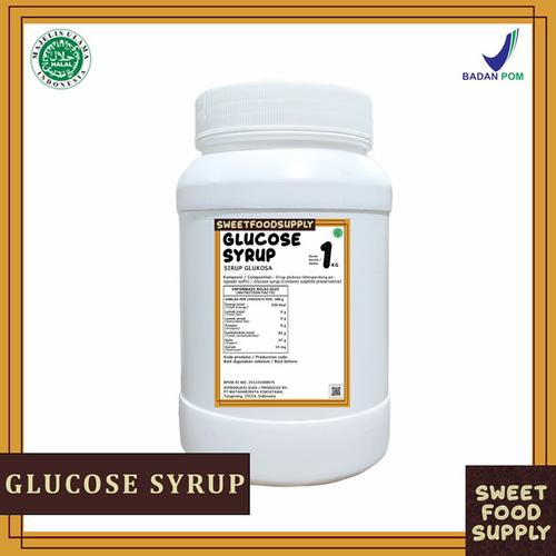 Jual Glucose syrup / glucose brix 82 1kg / glukosa cair 1kg Kota