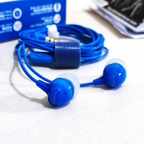 Sony MDR EX15AP with microphone - Blue 