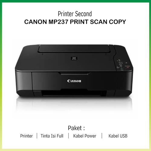 Jual PRINTER SECOND CANON MP237 PRINT 