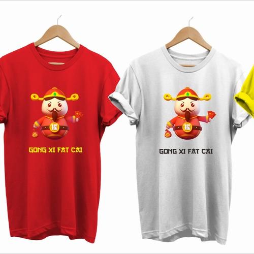 Jual BAJU - KAOS IMLEK GONG XI FA CAI 