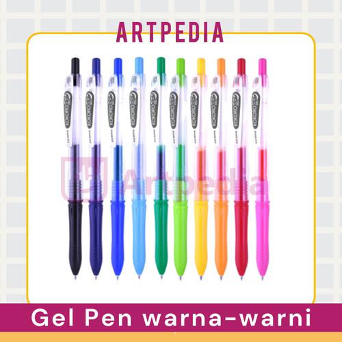 Gambar Pulpen Gel Kokoro Zebra Colours - 0.5 mm / Zebra Kokoro Gel Ink Pen - Blue dari Artpedia Shop Kota Bandung Tokopedia