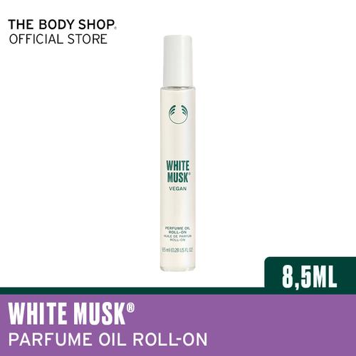 Jual The Body Shop White Musk Perfume Oil Roll On 8.5ml Kota