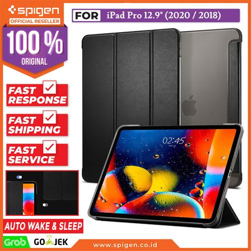 Gambar Case iPad Pro 12.9" 2020 Spigen Smart Fold Slim Magnetic Cover Casing dari Spigen Official Jakarta Barat Tokopedia