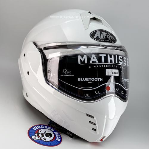 Jual Airoh MATHISSE White Gloss Modular - M - Jakarta Barat - Juragan Helm  ID | Tokopedia