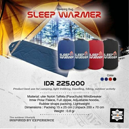 Jual sleeping bag Consina Sleep Warmer BROWN Kota Bekasi
