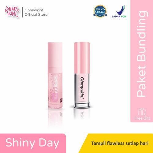 Gambar Oh My Skin! Shiny Day Bundling Package (1 Lip Serum dan 1 Blush Tint) dari Ohmyskin Official Kab. Pati Tokopedia