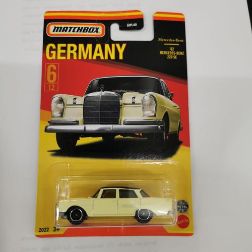 マッチボックス MBX COLLECTORS 1/64 🎂 1962 【動物】 MERCEDES BENZ