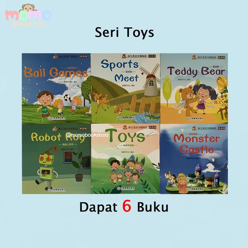 Jual Isi 6 Buku Cerita Anak Bahasa Inggris Bergambar Impor / English ...