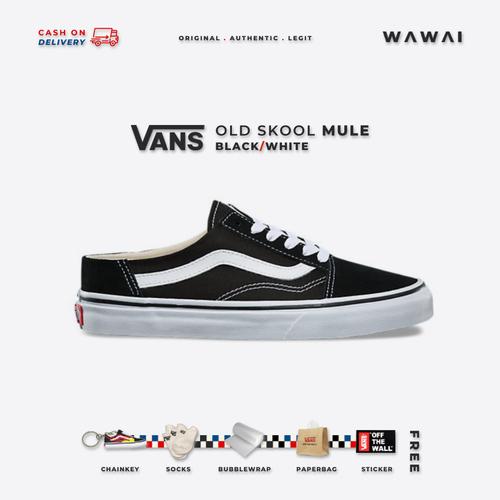vans old skool mule black