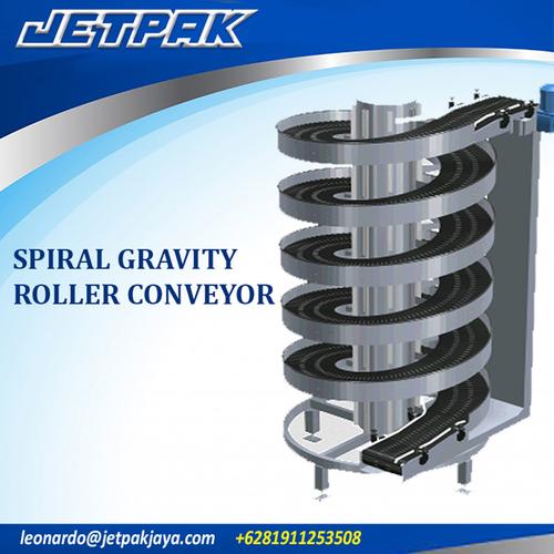 Jual SPIRAL GRAVITY ROLLER CONVEYOR Kota Tangerang JETPAK OFFICIAL