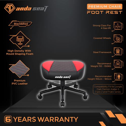Promo ANDASEAT Luxurious Gaming Footrest for Work, Kursi Gaming Chair