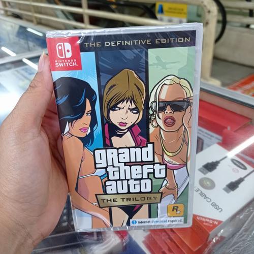 Jual nintendo switch gta grand theft auto trilogy Jakarta Utara