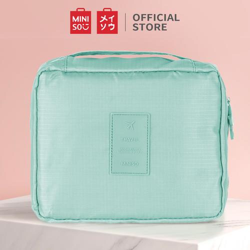 Gambar MINISO Tas Penyimpanan Travel Bag Multifungsi Baju Makeup Organizer - Hijau dari Miniso Indonesia Tokopedia