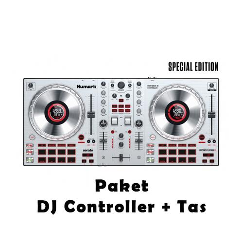Gambar Numark Mixtrack Platinum FX SE Silver 4 Deck Advanced DJ Controller dari audiopan Jakarta Utara Tokopedia