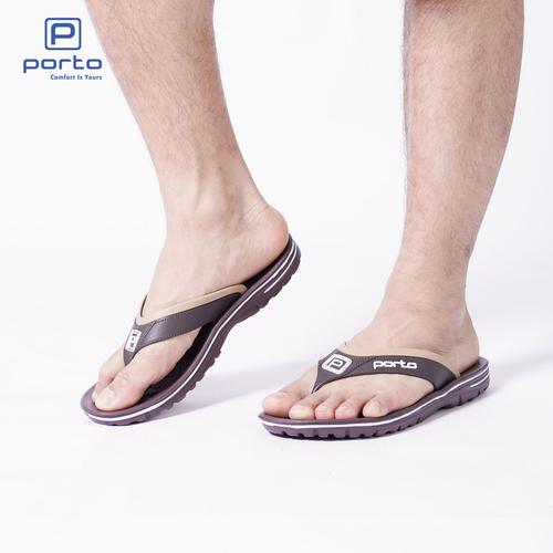 Gambar Sandal Jepit Pria Nyaman Kuat Terbaru 2020 Porto Original-1016M - Grey, 39 dari Porto Footwear Jakarta Utara Tokopedia