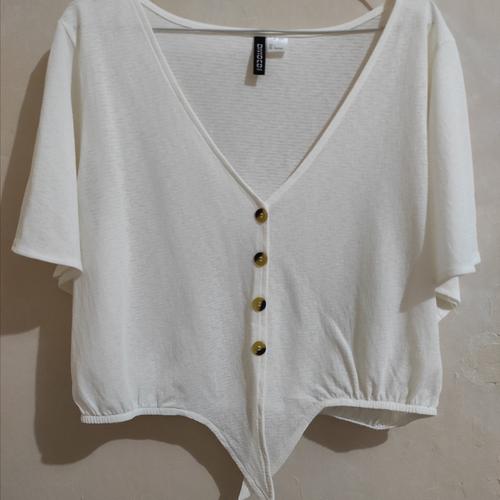 Jual [PRELOVED] DIVIDED (H\u0026M) White 