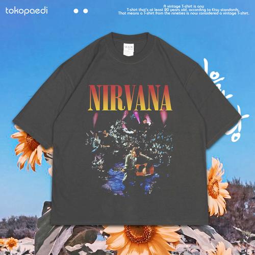 Jual NIRVANA Oversize Vintage T-shirt 