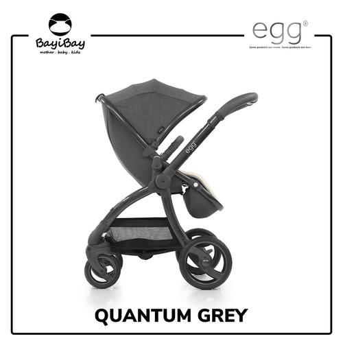 egg travel system grey